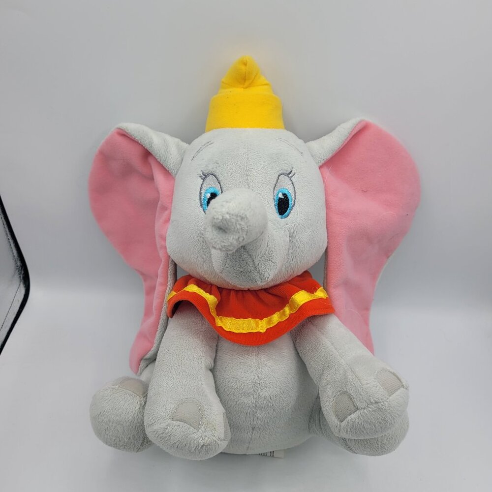 Dumbo Circus Elephant Plush Stuffed Animal 12in Disney Kohls Cares 2014